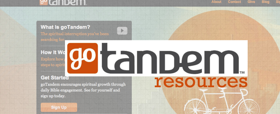 Resources: GoTandem